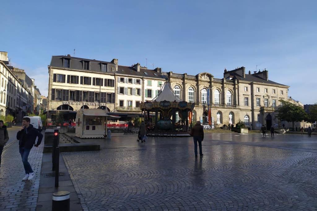 Logement Atypique Bien Etre Au Coeur De La Nature Quimper Kültér fotó